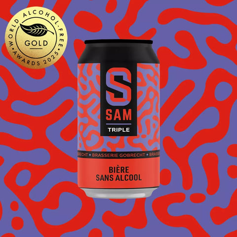 Bière SAM triple sans alcool 0,5% - cannette 33 cl