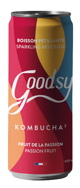 Kombucha Goodsy fruit de la passion