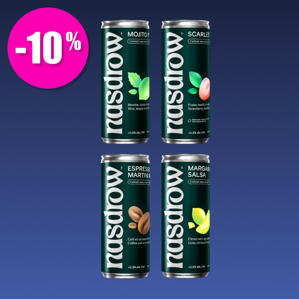 Pack 4 cocktails Nasdrow