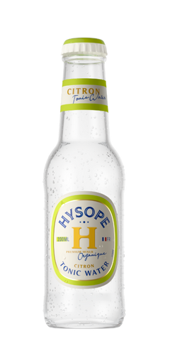 Tonic water Citron Bio Hysope 20 cl Sanzalc, cave sans alcool pour adultes décomplexés