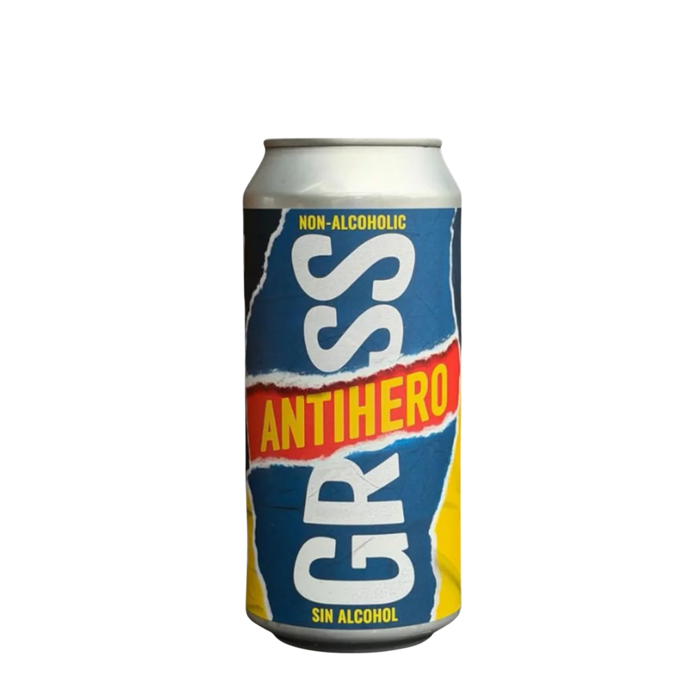 Bière Gross Antihero Neipa sans alcool 0,3%
