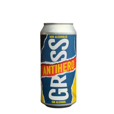 Bière Gross Antihero Neipa sans alcool 0,3%