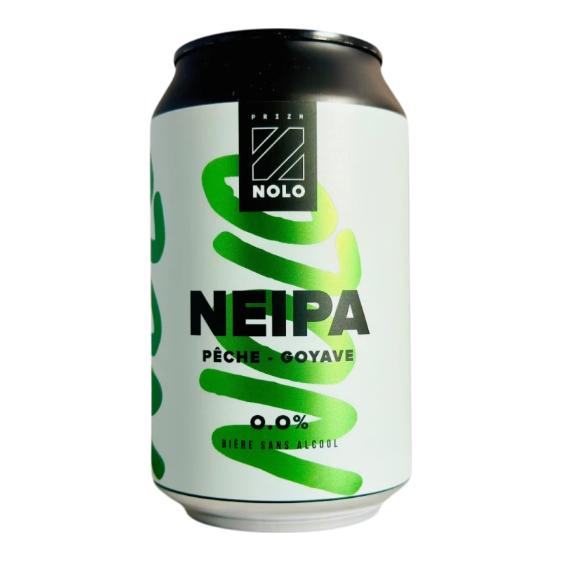 Bière PRIZM NOLO Pêche / Goyave sans alcool 0,0%